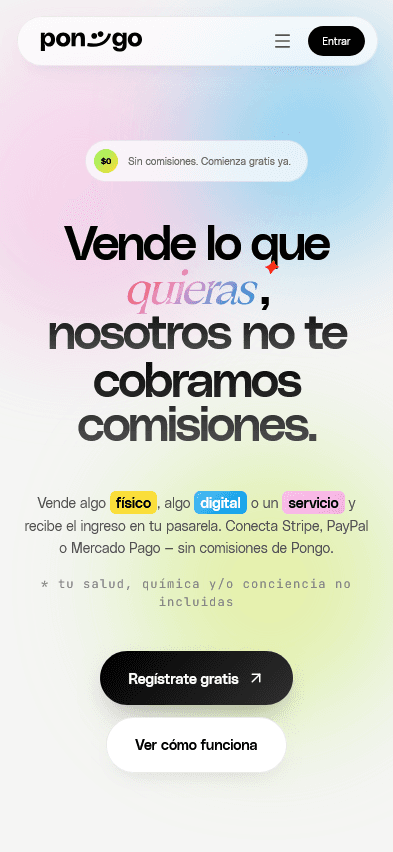 pongo.mx — landing